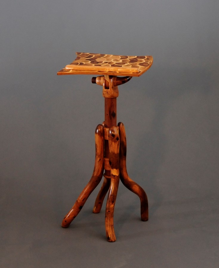 Music Stand raised high